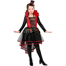 Widmann Vampirin Kinderkostüm schwarz