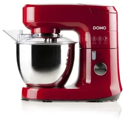 Domo DO9145KR, 4,5 l, Rot, Edelstahl, Drehregler, Edelstahl, PP, Edelstahl, Edel