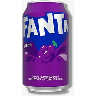 MHD: 09.09.2024 Fanta Grape amerikanischer Softdrink inkl. Pfand 355ml