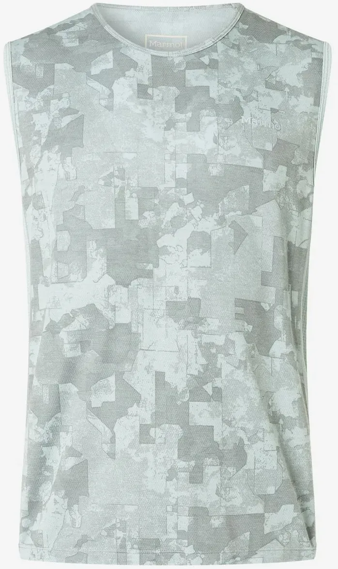 Marmot Uptrail Muscle Tank boulder crack map camo (42520) XXL