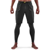Skins Series-5 Superpose Lange Tights Herren schwarz S 2022 Laufhosen