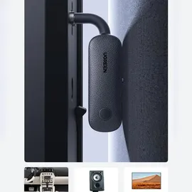 UGREEN FM-Transmitter FM-Sender/Empfänger AUX CM403, Bluetooth 5.0 schwarz