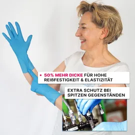 ARNOWA GmbH ARNOMED Nitril BLUE LONG - Größe S