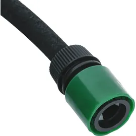 vidaXL Tropfschlauch 100 m Schwarz