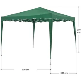Juskys Faltpavillon Vivara 3 x 3 m grün