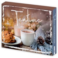 itenga Adventskalender TeaTime Rohling ungefüllt zum Selberfüllen Teeadventskal