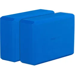 Yogablock Basic Art Set Big (2 Stück) Yoga Blau Stabil YOGISTAR blau No Size