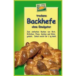 Backhefe - ohne Emulgator 20g