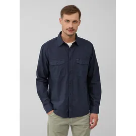 s.Oliver Langarmhemd Regular Fit Blau XXL