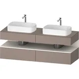 Duravit Waschtischunterschrank wandhängend „Qatego“ 160 × 60 × 55 cm