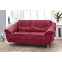 Sit&more 2-Sitzer »Salsa«, mit Federkern rot