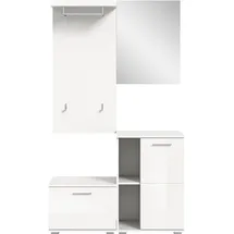 INOSIGN Valge Garderoben-Set 110 x 37 x 191 cm weiß