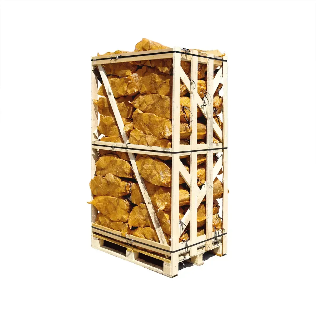 HOLZBRX ® Kaminholz Birke 25cm im Sack