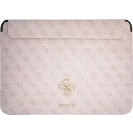 GUESS 4G Metal Logo Computer Sleeve (13"), Notebooktasche, Pink
