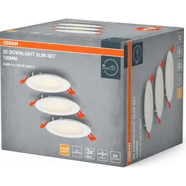 Osram HOMELIGHTING Downlight Slim Set 3 Stück