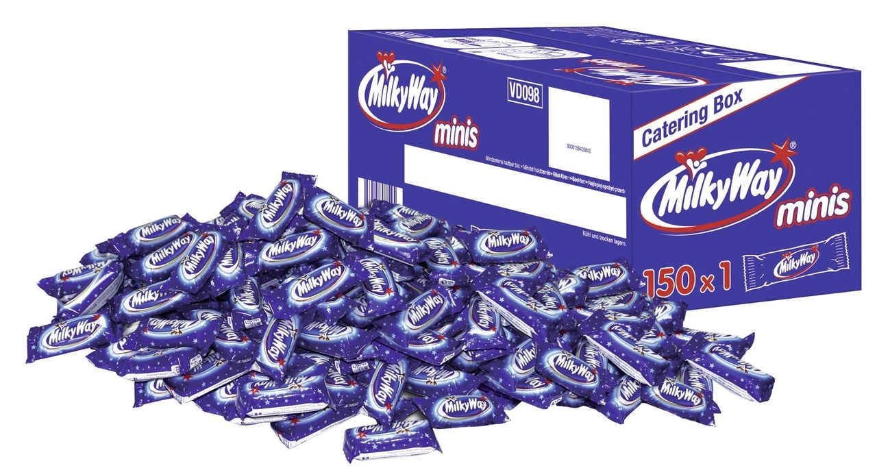 Milky Way Minis Catering Box 150 Portionen x 15.5 g (2.32kg)