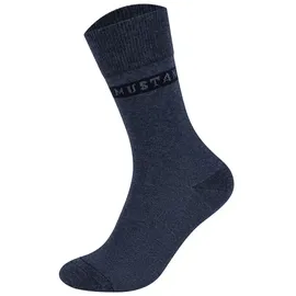 Mustang Alltagssocken 6er Pack Blau 43-46