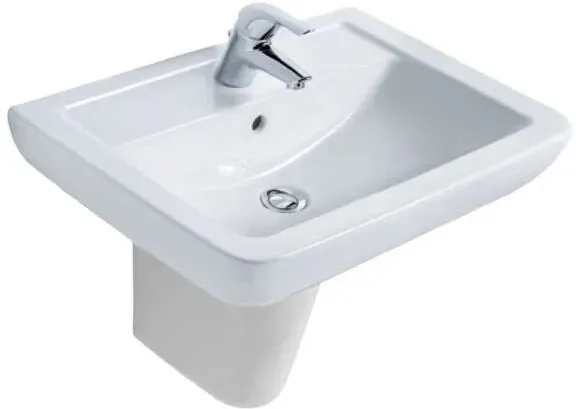 Waschbecken Duschmeister Waschtisch Cubo 60 cm - Badkeramik