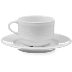 Hendi Tasse und Untertasse, Ø 125 mm