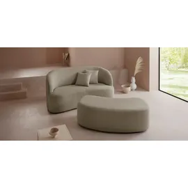 LeGer Home by Lena Gercke Polsterhocker Dilara Polyester 143 x 45 x 68 cm Beige