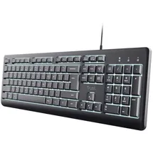 Trust Primo Beleuchtete Tastatur DE