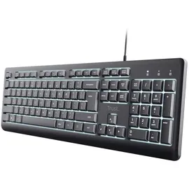 Trust Primo Beleuchtete Tastatur DE