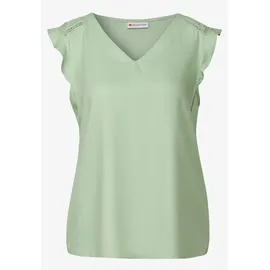 STREET ONE V-Neck Top Grün 34