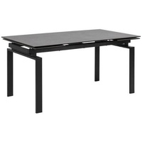 Livetastic Actona Esstisch mit Auszug Huddersfield 160/200 x 85cm Keramik Schwarz