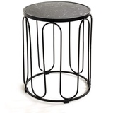 Haku-Möbel HAKU Beistelltisch, schwarz, Ø 40 x H 50 cm