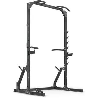 Marbo Sport Squat Half-Rack mit Klimmzugstange mit Rack und Dip-Station + Landminenaufsatz MS-U115 2.0 - Marbo Sport