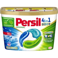 Persil Tiefenrein 4in1 DISCS (16 Waschladungen), Universal Waschmittel mit Tiefenrein Technologie, Vollwaschmittel für reine Wäsche und hygienische Frische für die Maschine