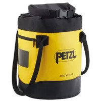 Petzl PETZL, Bucket 15, Selbstversorgende Haltertasche, Gelb, 15 Liters,