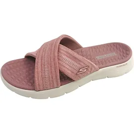 SKECHERS GO WALK Flex Sandal - Impressed, Mauve Textile, 41