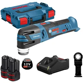 Bosch GOP 12V-28 inkl. 2 x 3,0 Ah + L-Boxx
