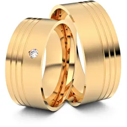 Trauringe Viersen 585er RosÈgold - 0016