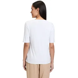 Betty Barclay Basic Shirt Weiß/Khaki 48