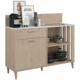 Parisot Beistellschrank "Gala 12 Jackson Eiche