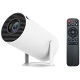 Minicee Mini Beamer 4K Android 12 WiFi 6 Bluetooth 180° Tragbar