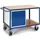 ROLLCART Werkstattwagen Stahl 1200 x 800mm blau mit Schrank