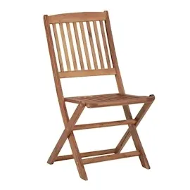 vidaXL Gartenstuhl klappbar 41 x 41 x 91 cm braun 8 St.