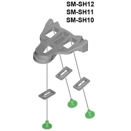 Shimano Schrauben für Schuhplatten M5x8 mm (6 Stk.)