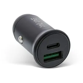 InLine USB KFZ Stromadapter PD, 12/24V USB-A + USB-C, max. 60W, schwarz
