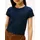 Tommy Hilfiger Mädchen T-Shirt Kurzarm Essential Rib Slim Fit, Blau (Dark Night Navy), 6 Jahre - 6 Jahre
