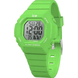 ICE-Watch Ice Digit Ultra 40 mm Kunststoffgehäuse Grün Plastikarmband S