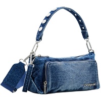 Desigual Women's PRIORI Urus Accessories Denim Across Body Bag, Blue