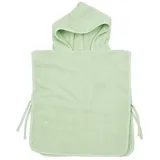 Meyco Baby Badeponcho - Uni Soft Green - 1-3 Jahre - Einzelpackung - 2 Jahre