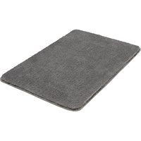 Kleine Wolke Badteppich, »Marco«, Höhe 20 mm, rutschhemmend beschichtet, fußbodenheizungsgeeignet, Uni Farben, grau