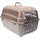 GarPet Transportbox Hunde Katzen Kaninchen Transport Auto Box Korb Hundebox Katzenbox extra viele Luftschlitze sicheres Schloss