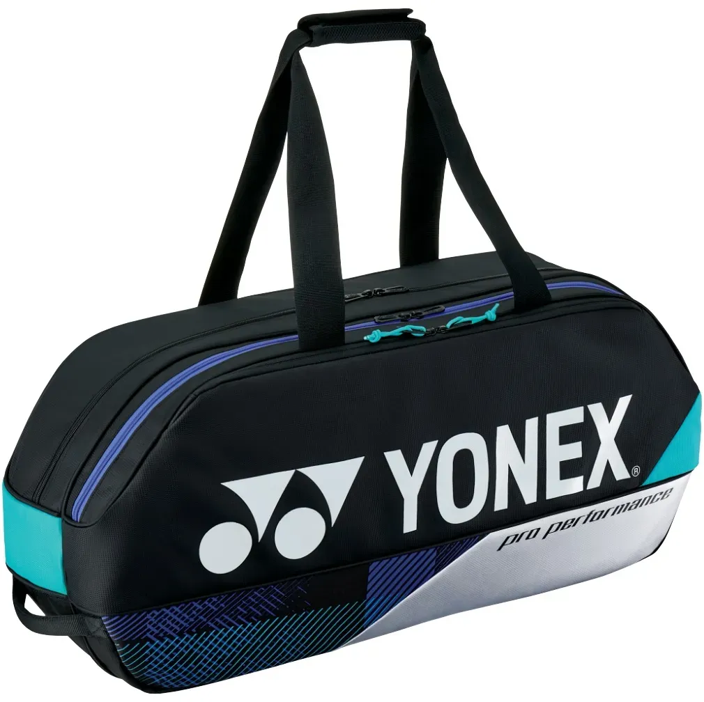 Yonex Racketbag (Schlägertasche) Pro Tournament 2024 schwarz/silber - 4er