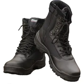 Mil-Tec Tactical Boot mit YKK-Zipper,38 EU,Schwarz